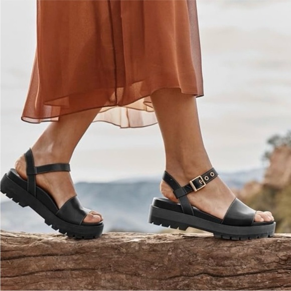 Vionic | Shoes | Vionic Womens Jamie Platform Lug Sole Sandals Size ...